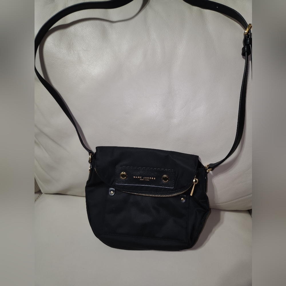 Marc Jacobs Nylon Preppy Bag, Black, small